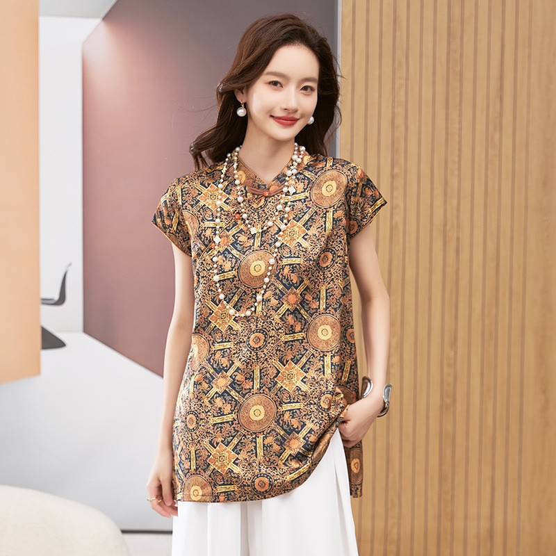 Women's Blouse Short Sleeve Ro - огляд і ціна Shirts