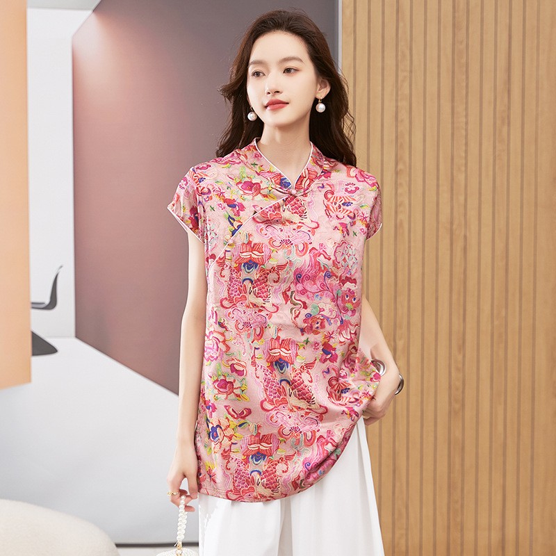 Women's Blouse Short Sleeve Ro - огляд і ціна Shirts