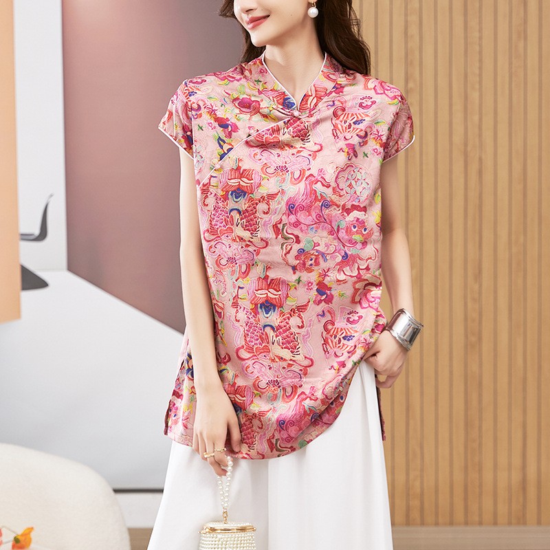 Women's Blouse Short Sleeve Ro - огляд і ціна Shirts