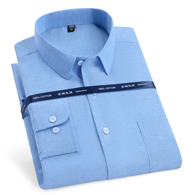 Oversize 11XL 10XL 9XL  Qualit - огляд і ціна Oxford Cotton Casual Shirt Business