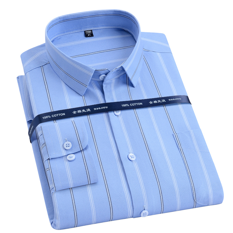 Oversize 11XL 10XL 9XL  Qualit - огляд і ціна Oxford Cotton Casual Shirt Business