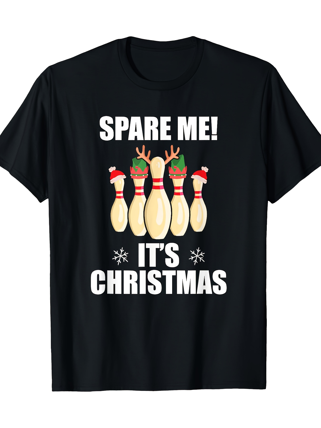 Men's Black Christmas Bowling  - огляд і ціна Short Sleeve Bowling Shirt Retro