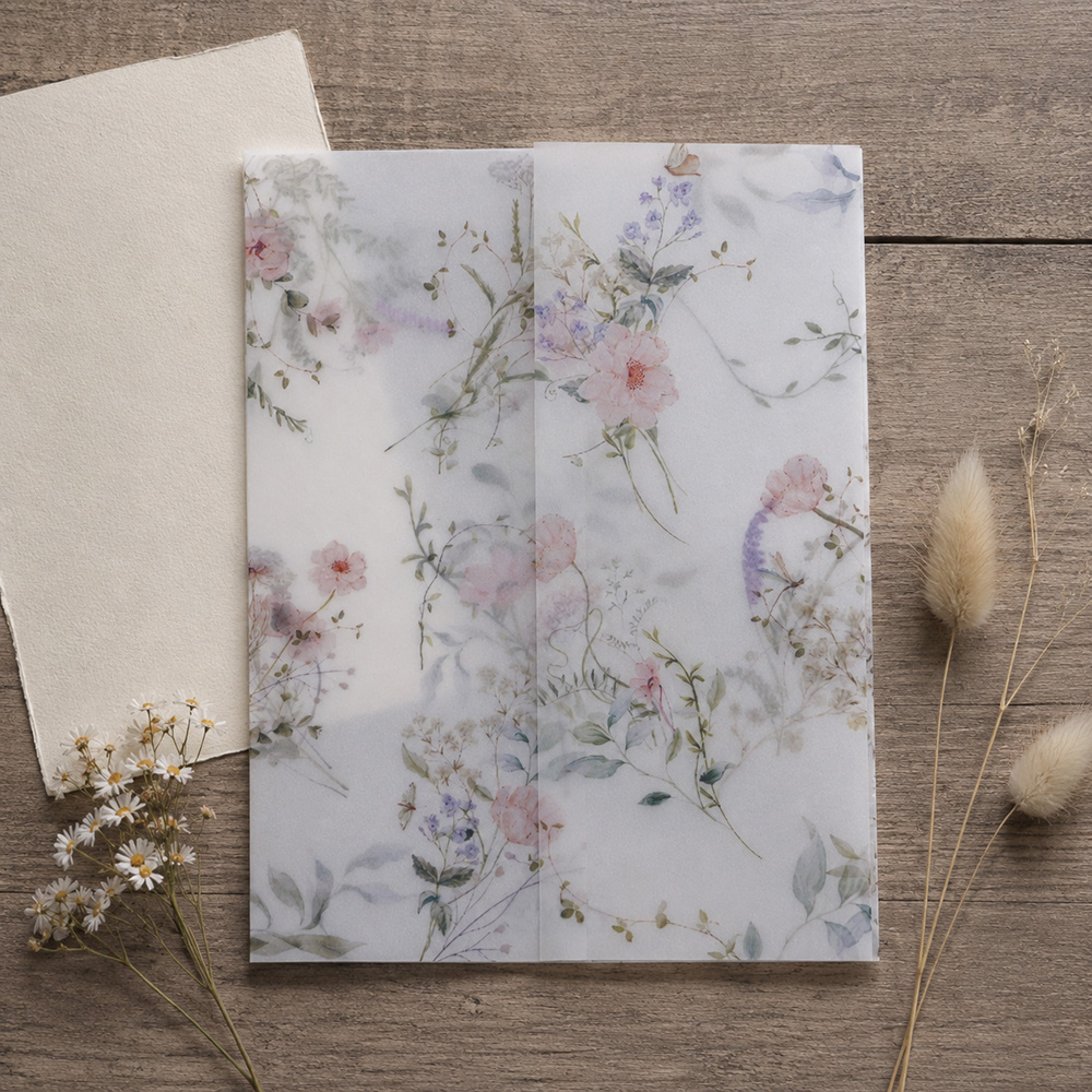 20/50pcs Vellum Wrap with Wate - огляд і ціна Jackets