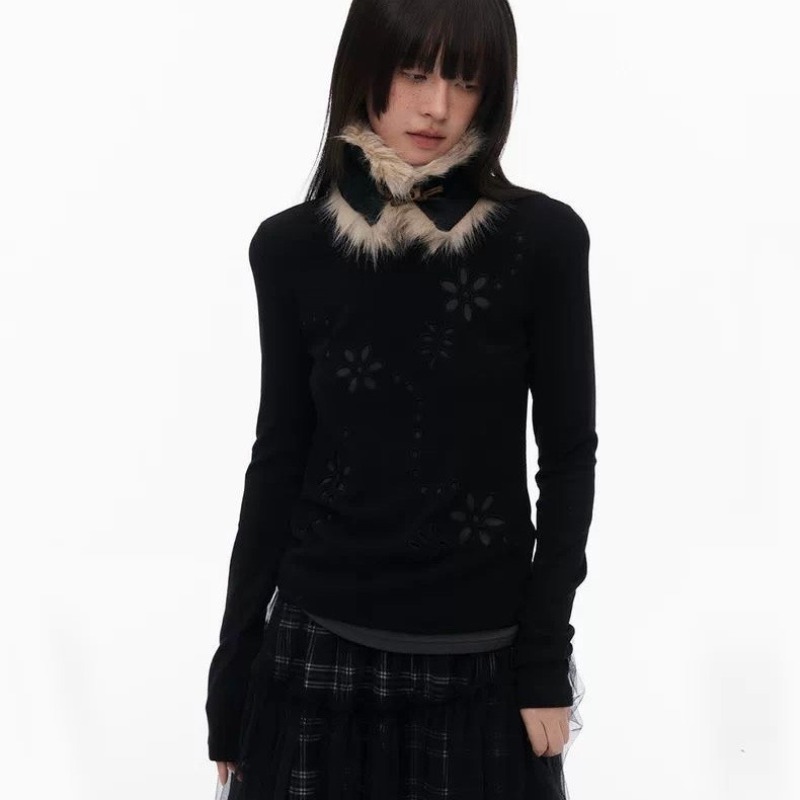 Y2K Women Double Layer Embroid - огляд і ціна T-Shirts