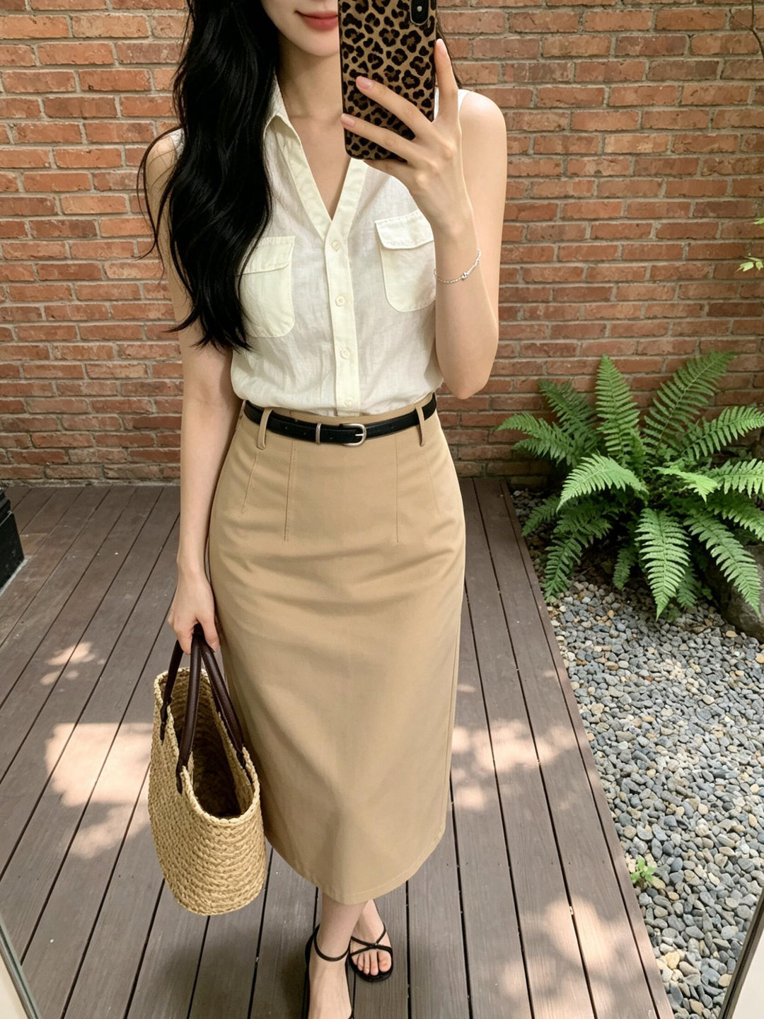 Fashionable Sleeveless Shirt A - огляд і ціна Shirts