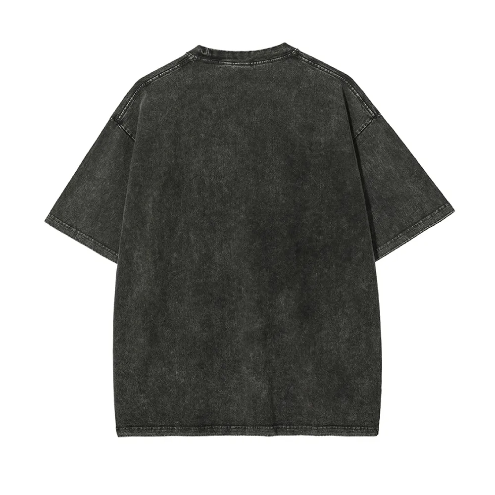 Mahito T Shirt Jujutsu Kaisen  - огляд і ціна Acid Wash Vintage Graphic T Shirt