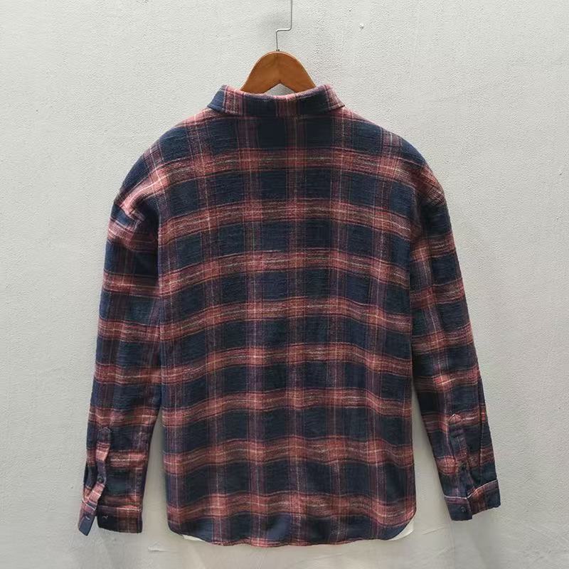 2026 Spring/Autumn New Checker - огляд і ціна Flannel Plaid Shirt Heavy Weight