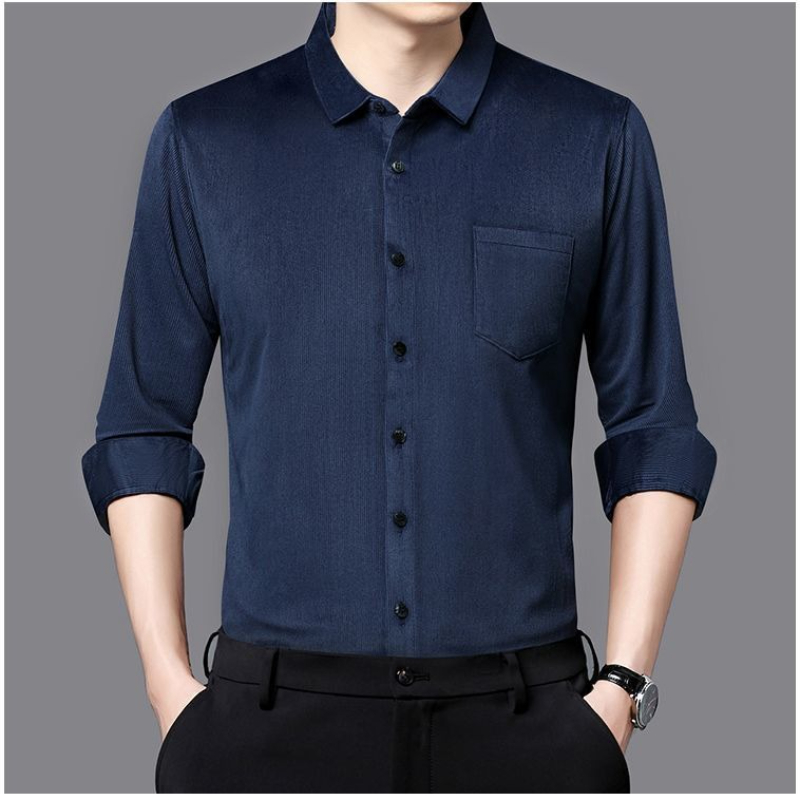 Corduroy Men's Long Sleeve Shi - огляд і ціна Corduroy Button Up Shirt Men