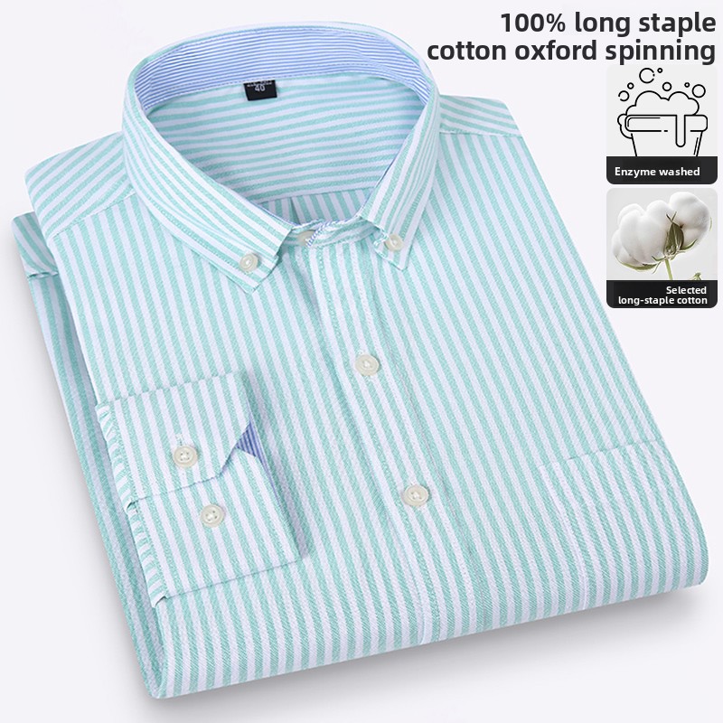Pure Cotton High Quality Busin - огляд і ціна Oxford Cotton Casual Shirt Business