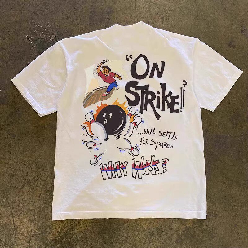 Why Work on American Retro Sho - огляд і ціна Short Sleeve Bowling Shirt Retro