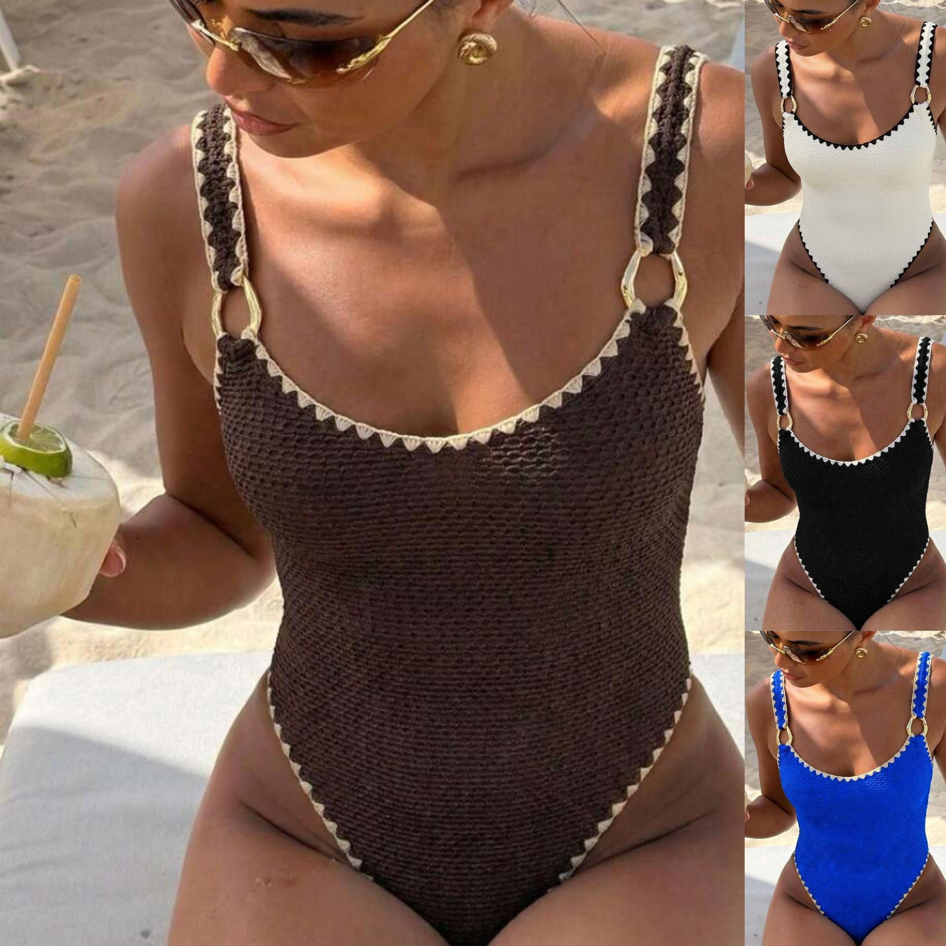 Women Swimwear Swimsuit Sleeve - огляд і ціна Suits