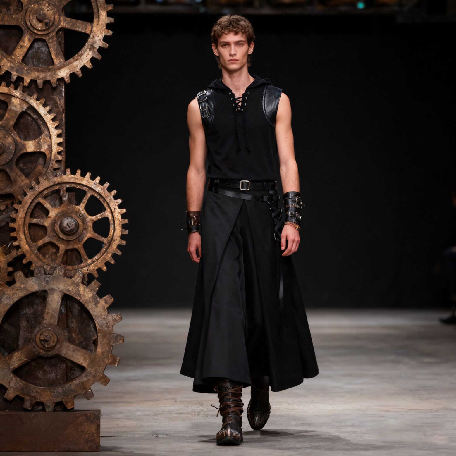 Men's Medieval Pirate Shirts L - огляд і ціна Medieval Gothic Lace Up Pirate Shirt