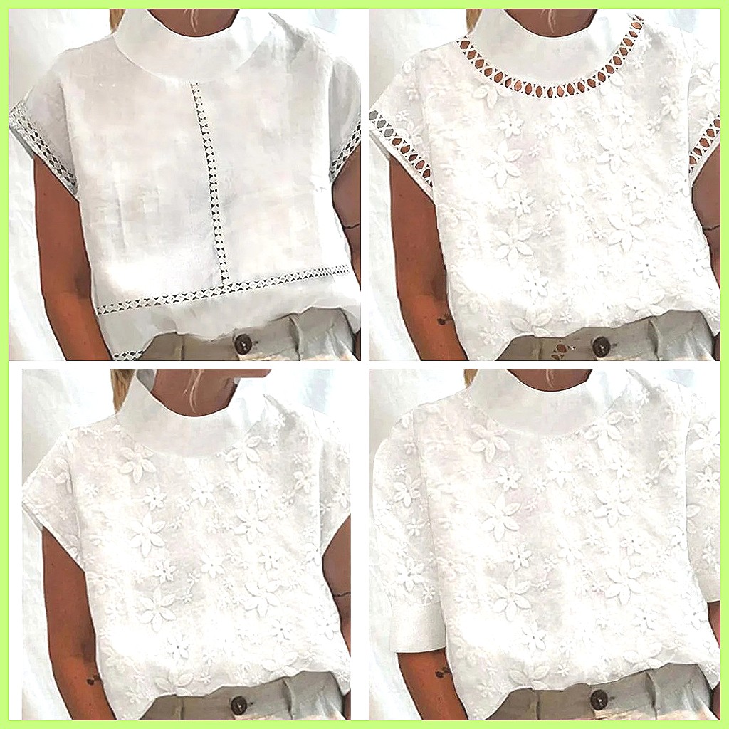 Women's Cotton Linen Pullover  - огляд і ціна Shirts