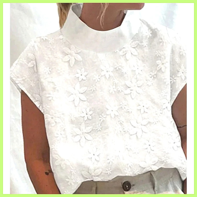 Women's Cotton Linen Pullover  - огляд і ціна Shirts