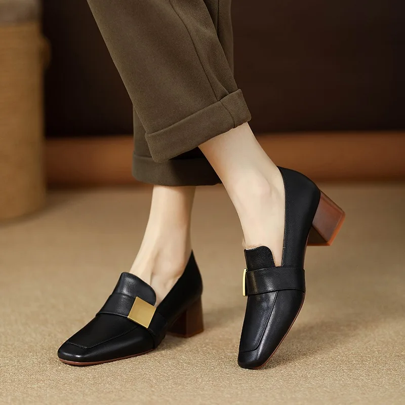 women Fashion Leather Pumps El - огляд і ціна Jeans
