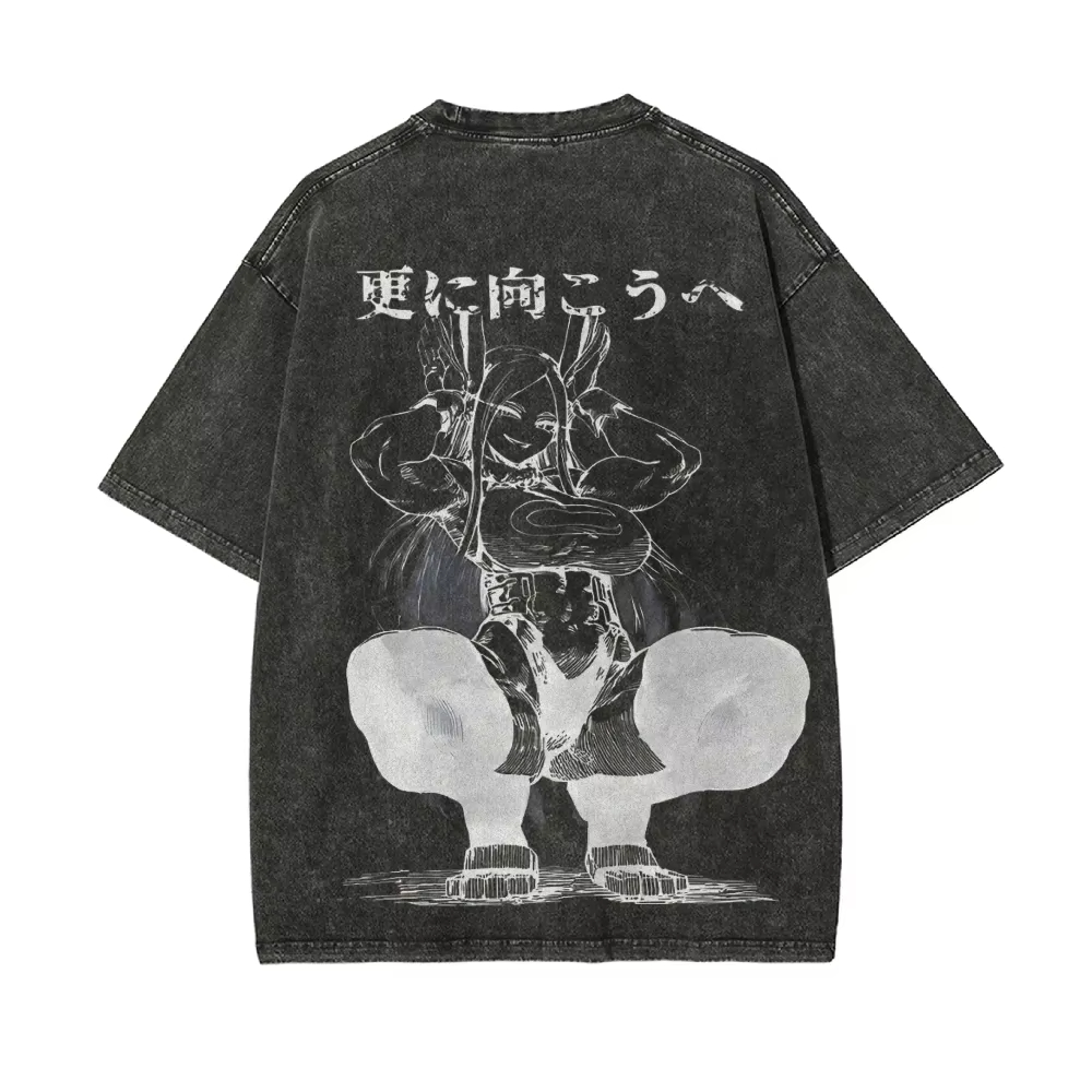 2026 Mirko T Shirt My Hero Aca - огляд і ціна Acid Wash Vintage Graphic T Shirt
