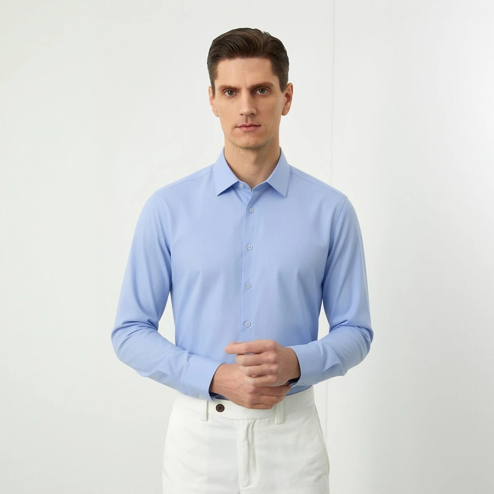 Men's Business Casual Dress Sh - огляд і ціна Breathable Bamboo Fiber Shirt Non Iron