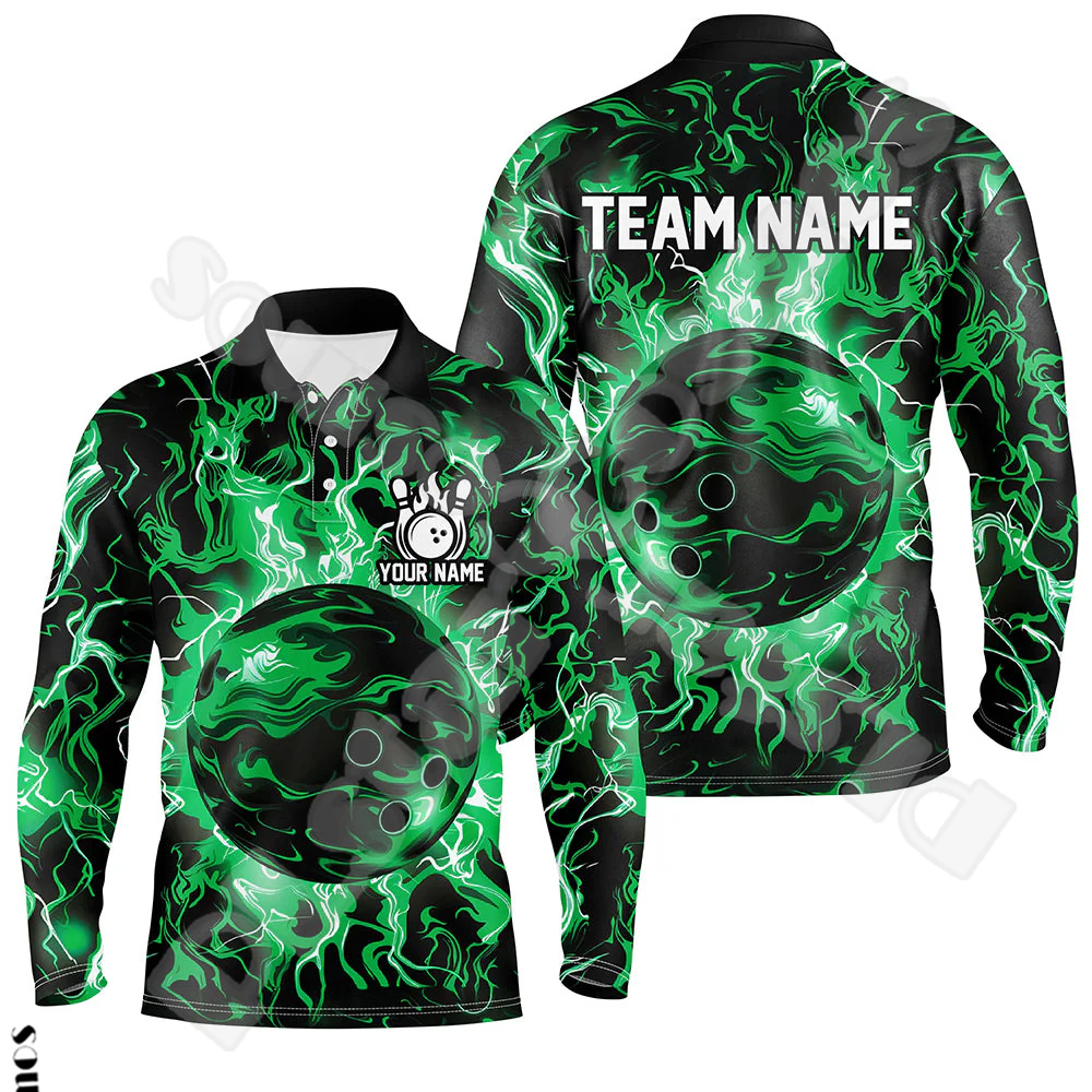 Custom Name Strike Bowling Pla - огляд і ціна Short Sleeve Bowling Shirt Retro