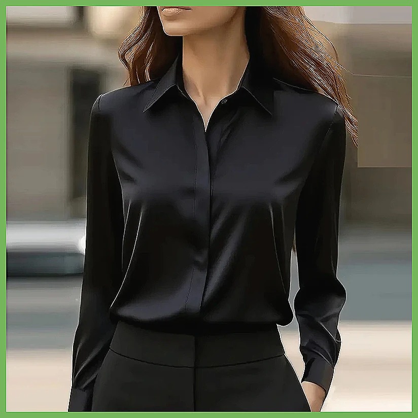 New Women's Office Blouse Long - огляд і ціна Shirts