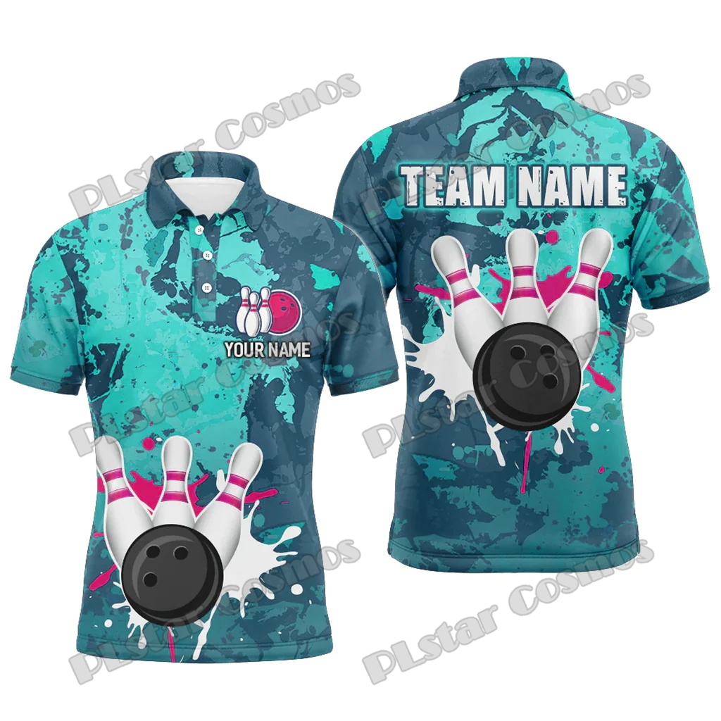 Retro Bowling Water Milk Multi - огляд і ціна Short Sleeve Bowling Shirt Retro