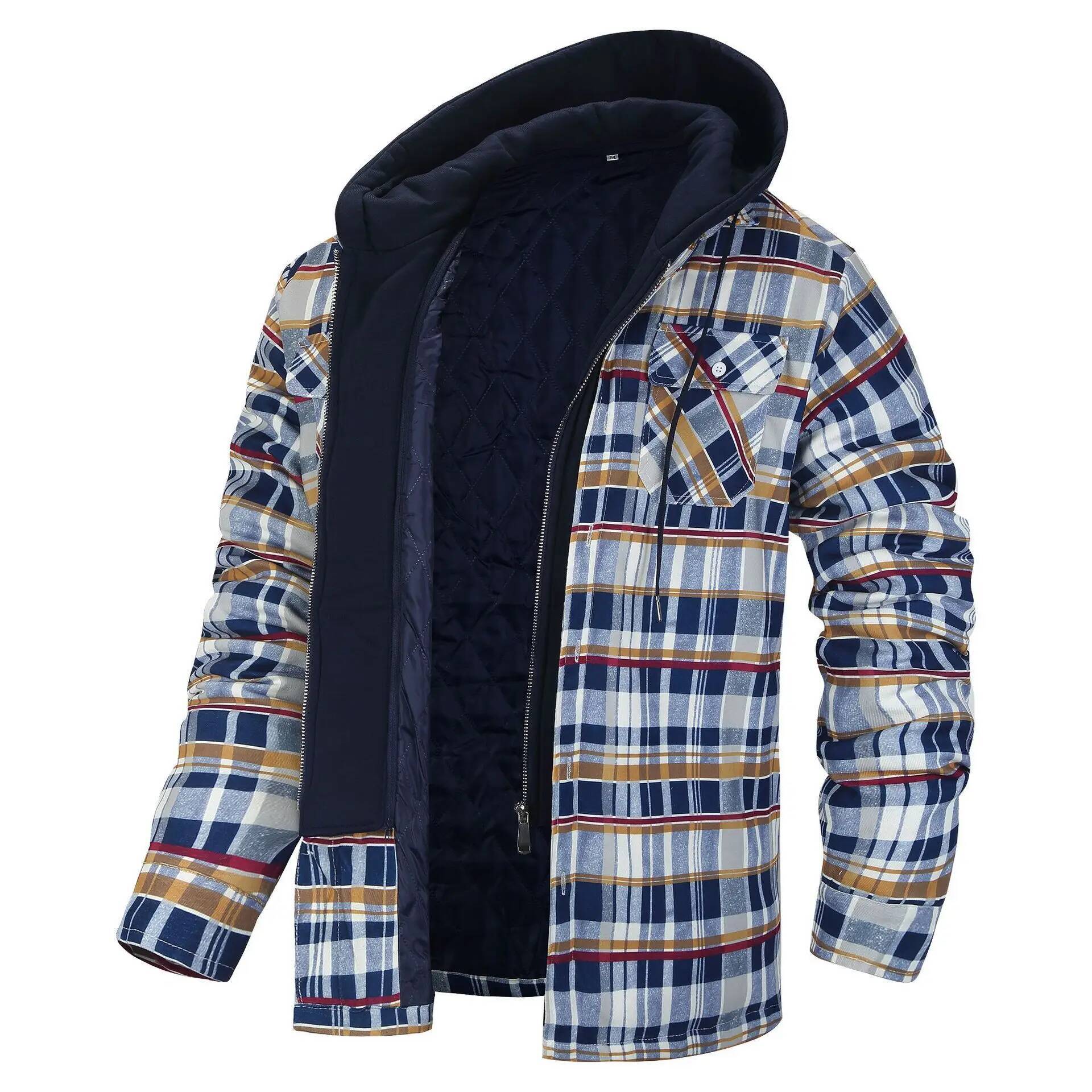 Winter Flannel Plaid Jacket Me - огляд і ціна Flannel Plaid Shirt Heavy Weight
