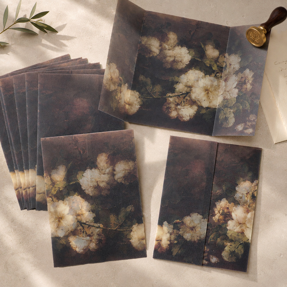 20/50pcs Pre Folded Vellum Jac - огляд і ціна Jackets