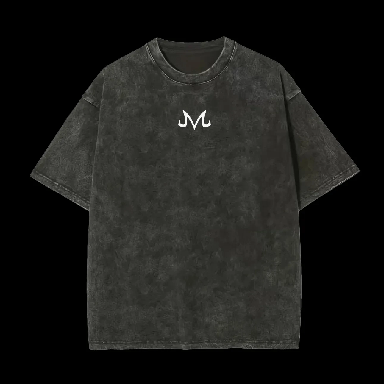 Majin M Logo T Shirt Men Acid  - огляд і ціна Acid Wash Vintage Graphic T Shirt