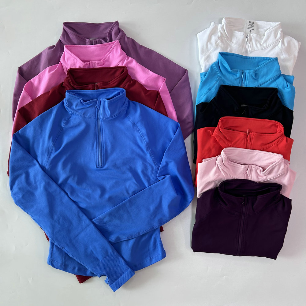 No Logo Yoga Jacket With Half  - огляд і ціна Jackets