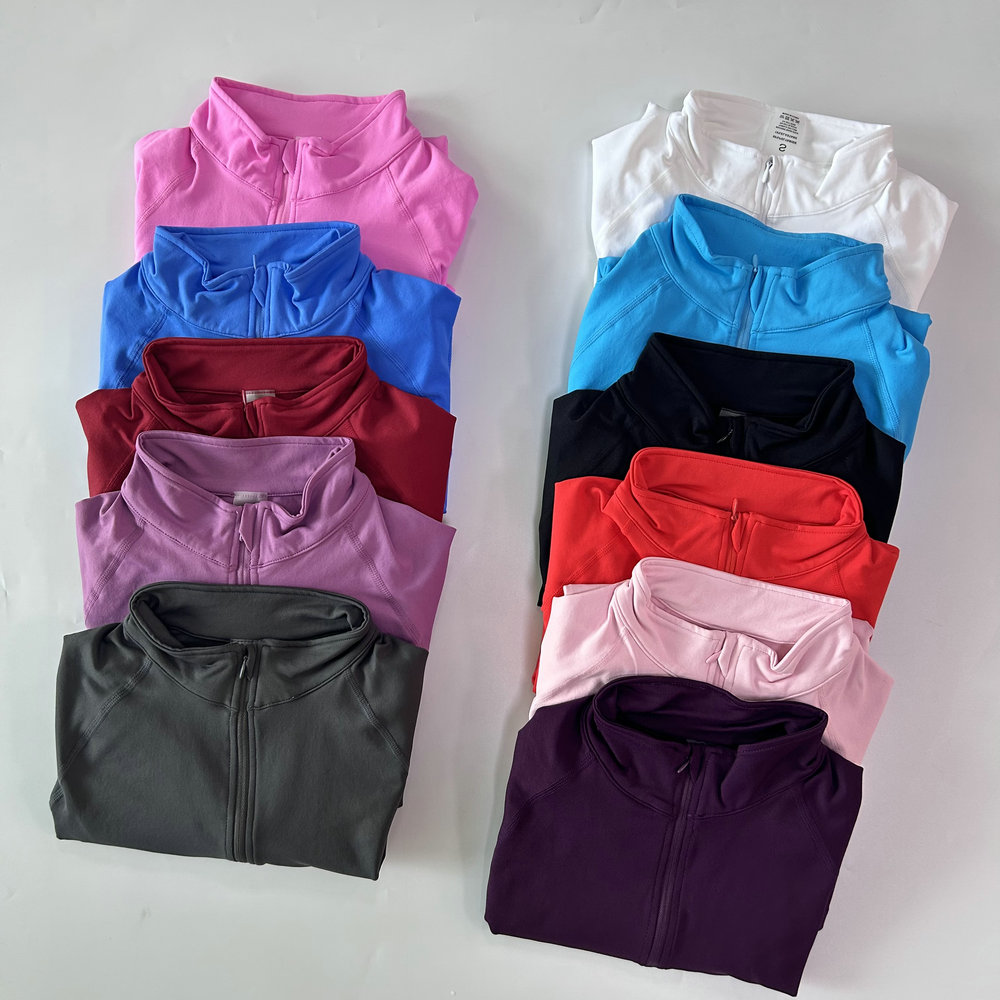 No Logo Yoga Jacket With Half  - огляд і ціна Jackets