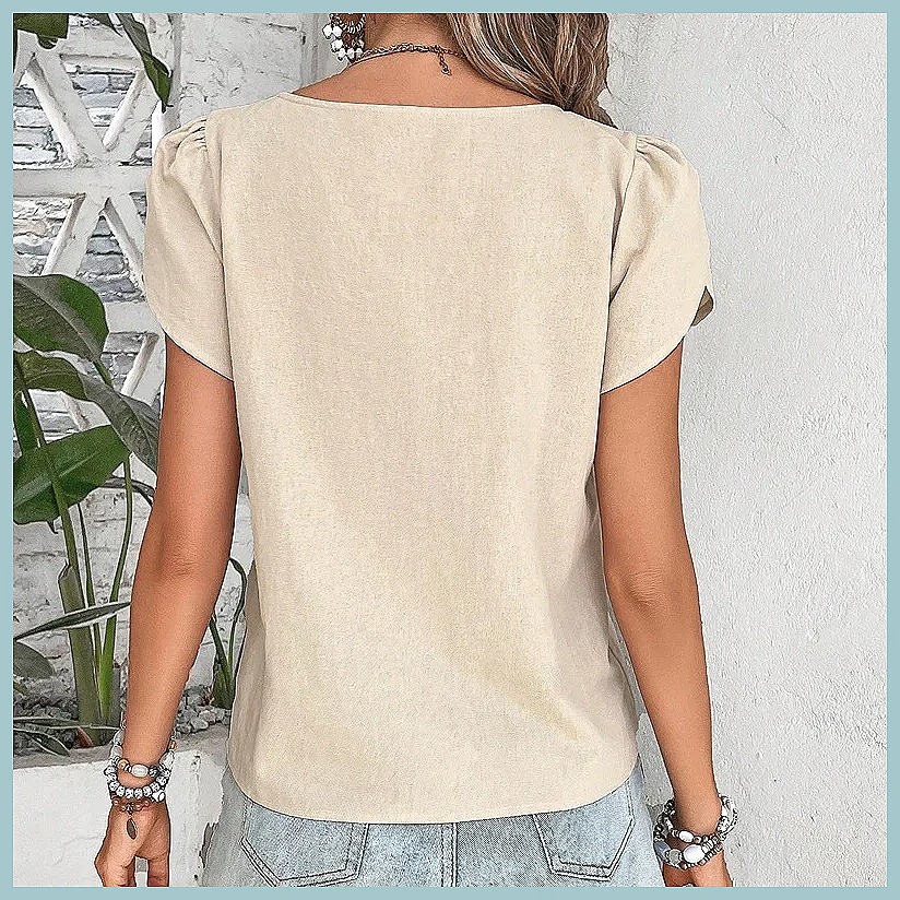 2024 Summer Vintage Solid Colo - огляд і ціна Shirts