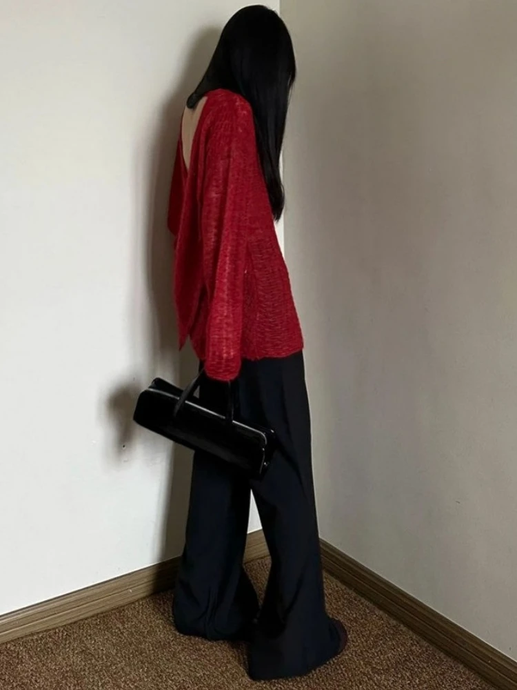 Y2K See-Through Knitted Women' - огляд і ціна T-Shirts