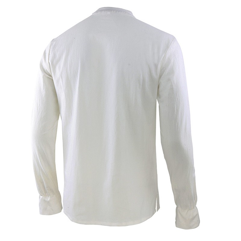 Men's Renaissance Shirt Pirate - огляд і ціна Mens Linen Shirt Long Sleeve