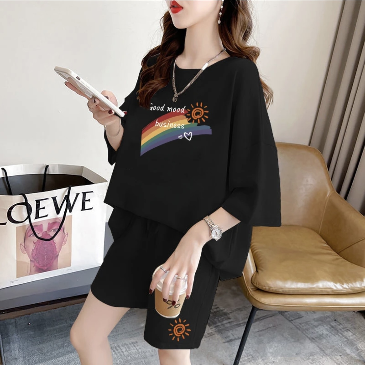Fashion women's summer shorts  - огляд і ціна T-Shirts